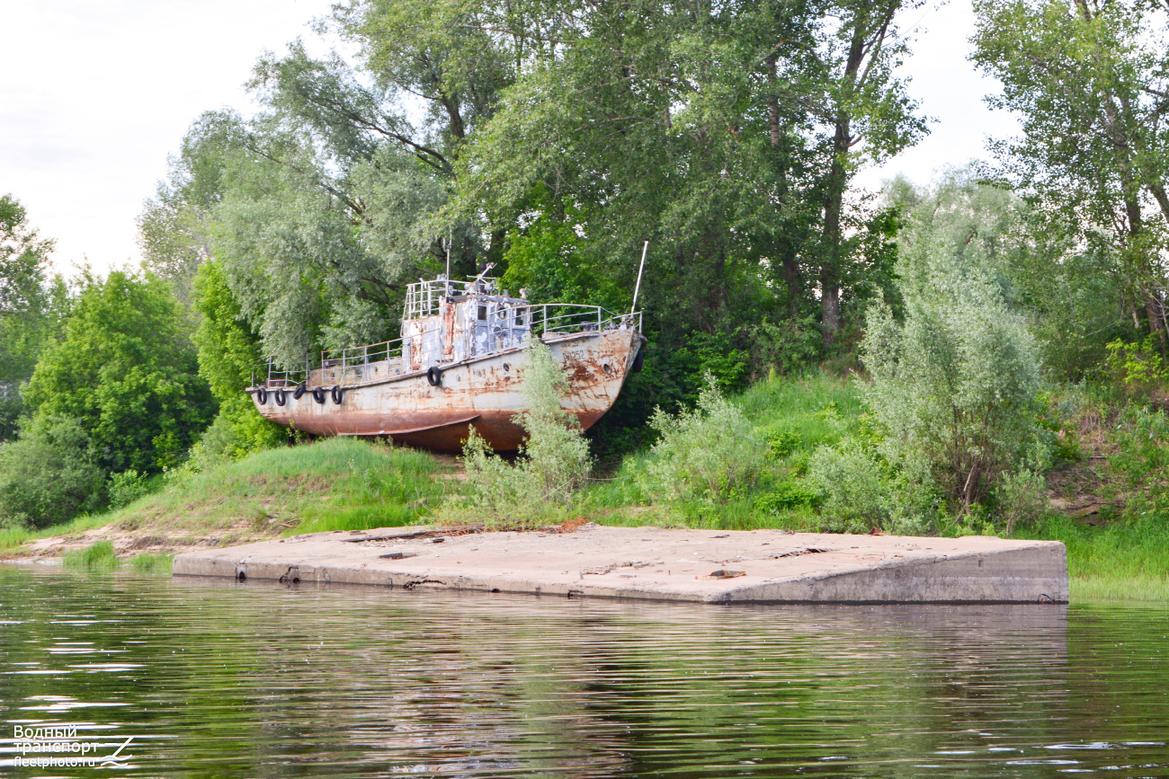 Неопознанный понтон, Р-1252. Волжский бассейн