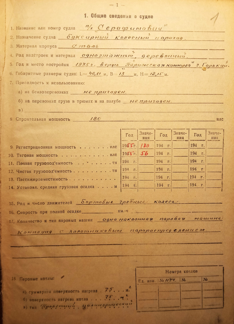 Серафимович. Судовые документы