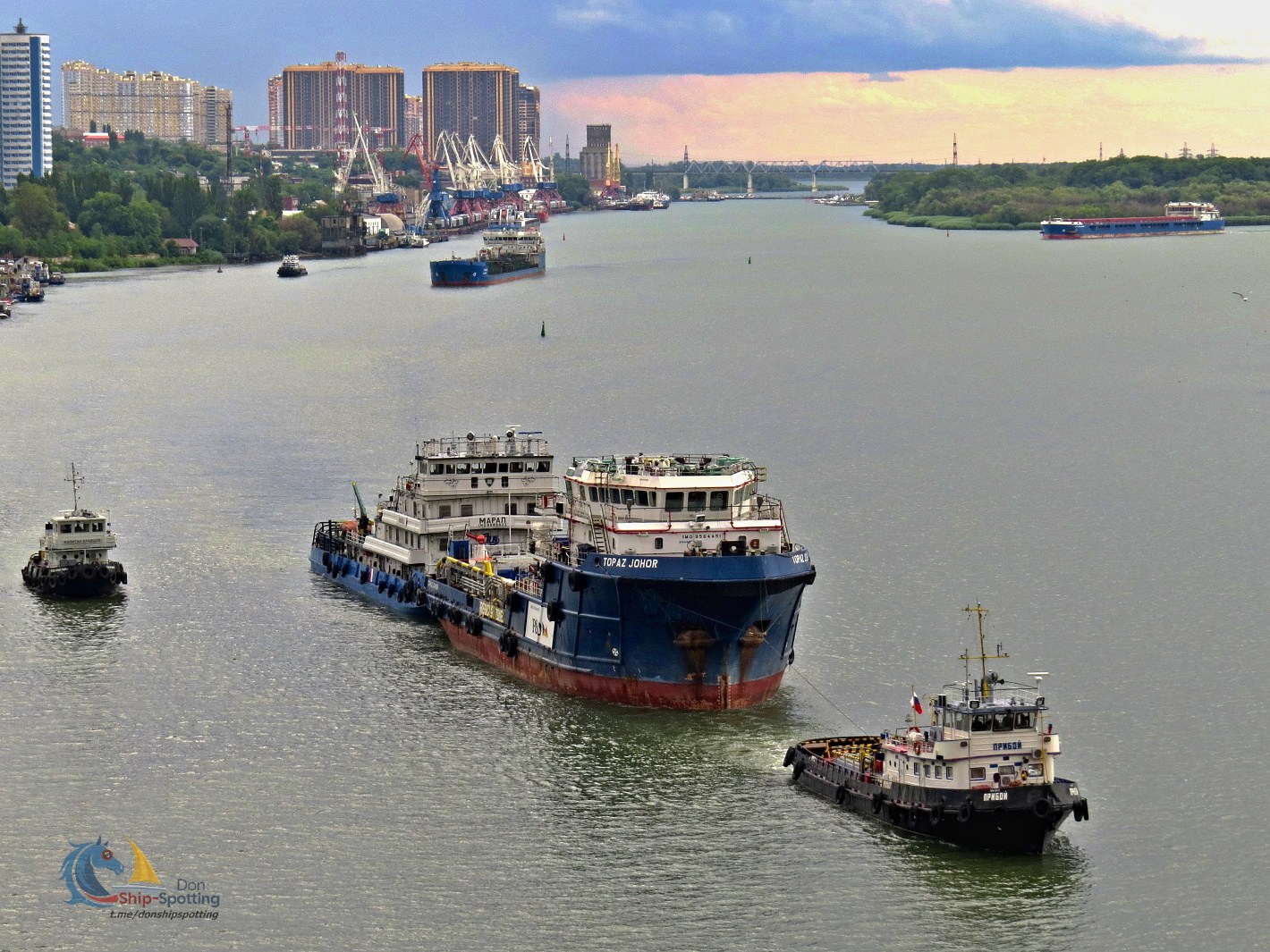 Капитан Кравцов, Марал, Topaz Johor, Прибой