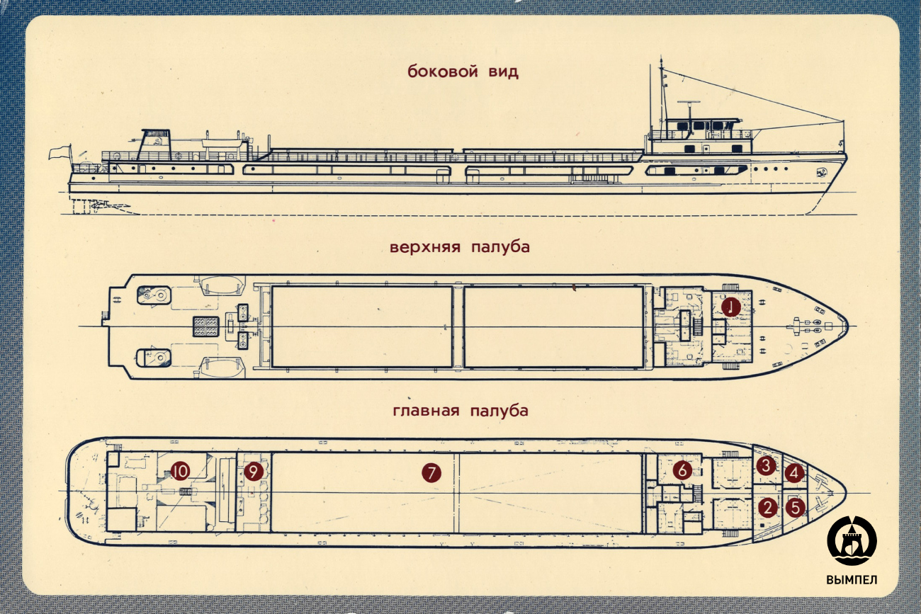 СТ-1302. Планы, схемы, таблицы с судов