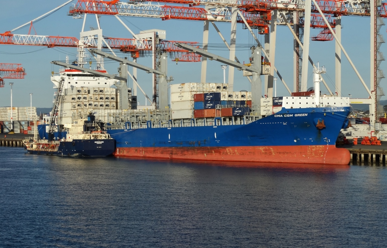 Korimako, CMA CGM Green