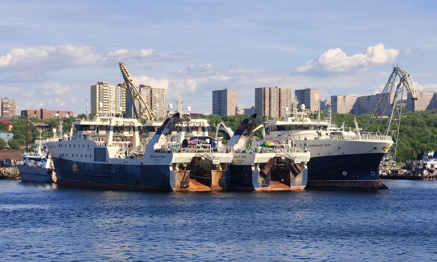 Ягры, Баренцево море