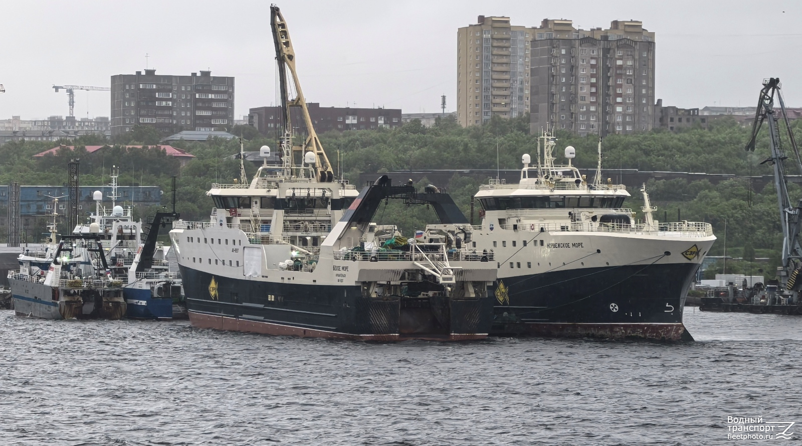Ягры, Белое Море, Норвежское море