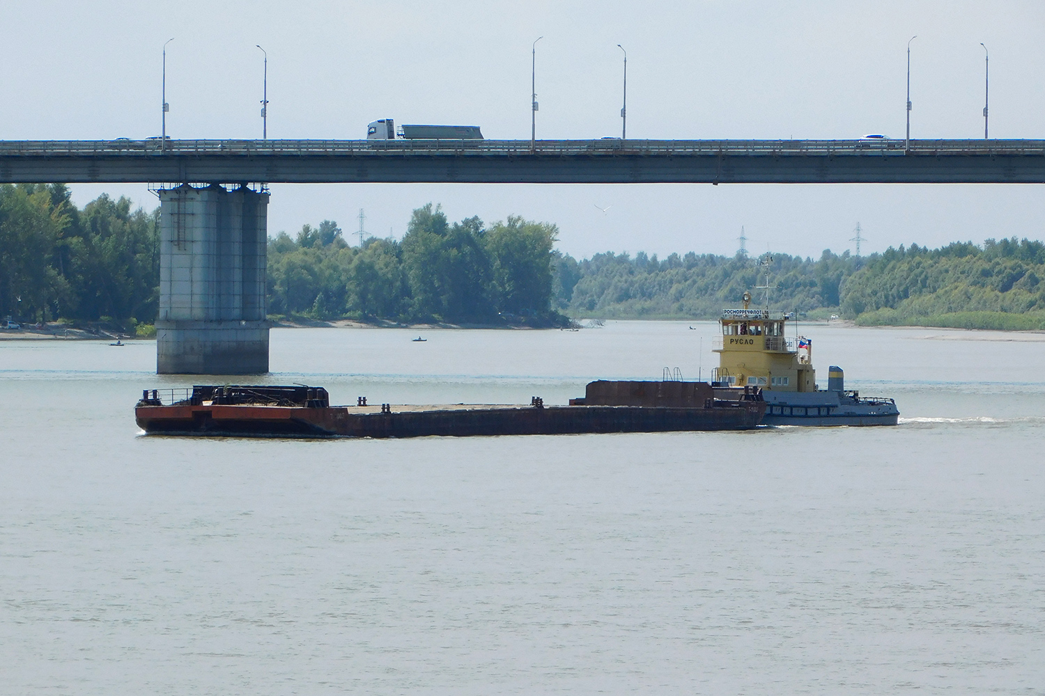 Т-1003, Русло
