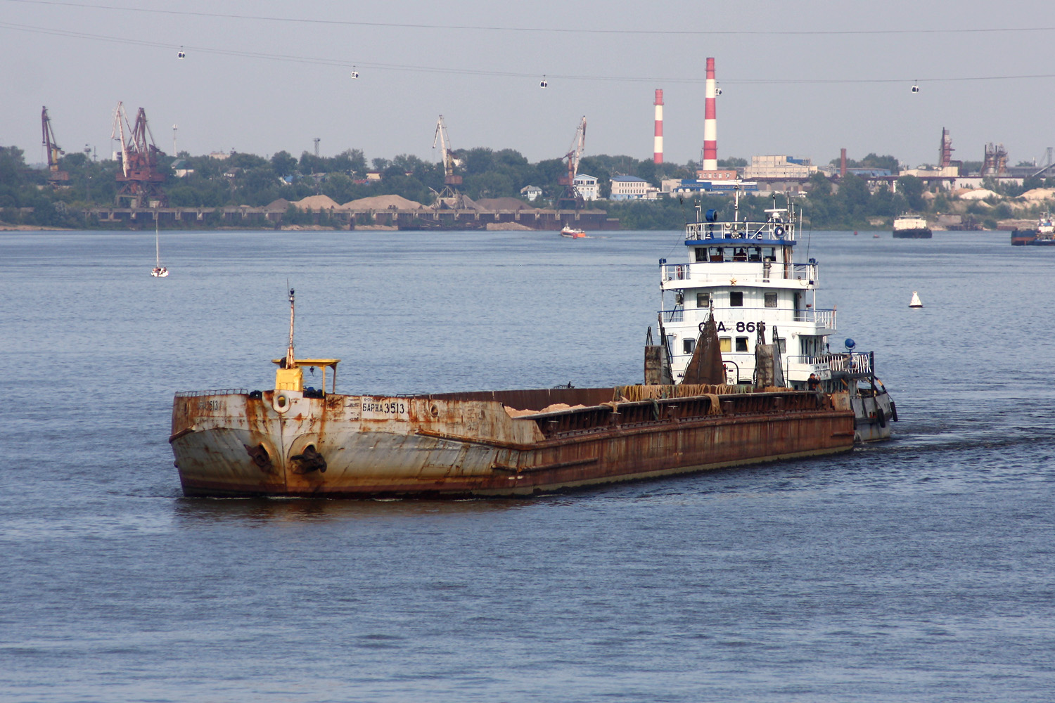 Баржа-3513, ОТА-865