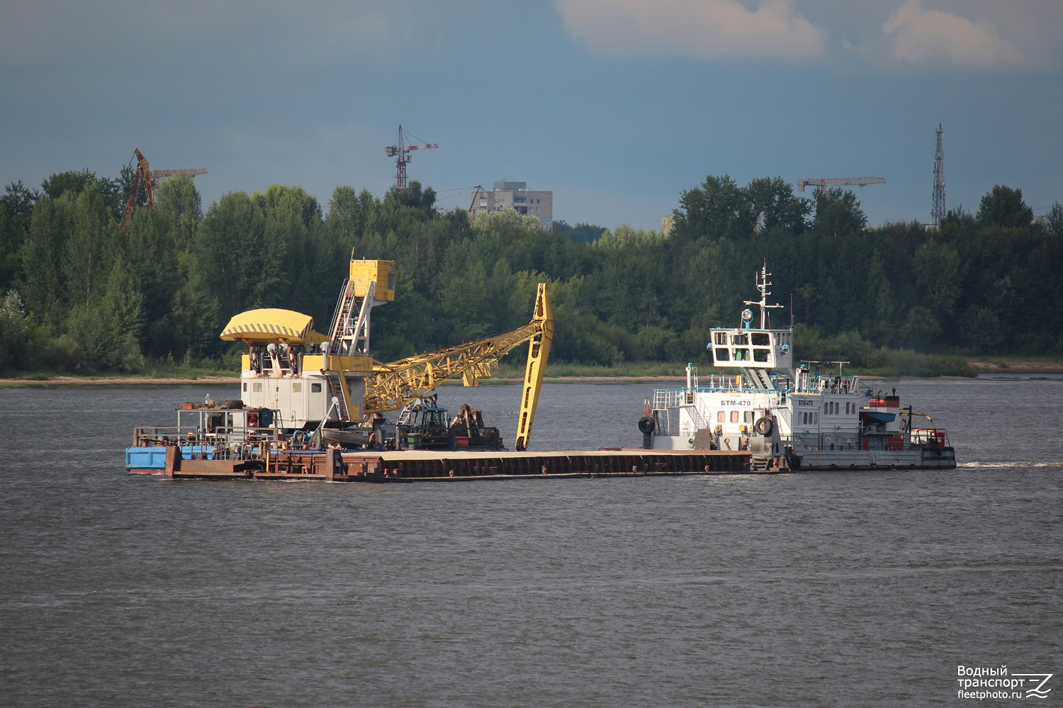 Плавкран № 619, 8104, БТМ-470