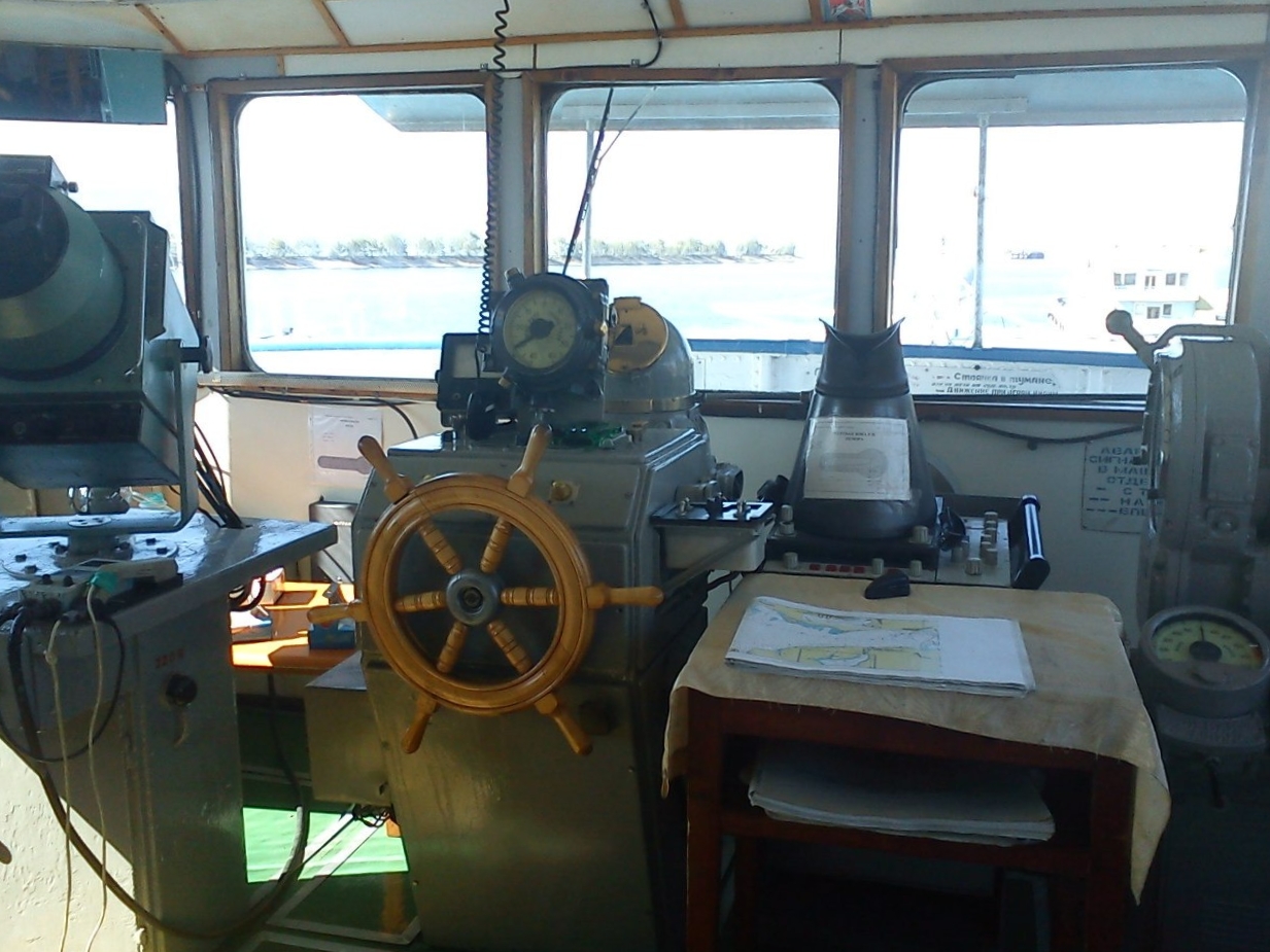 Герой Ю. Гагарин. Wheelhouses, Control panels