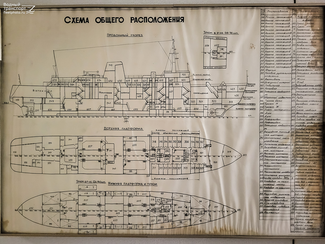 Сахалин-8. Планы, схемы, таблицы с судов
