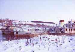 ТН-635 (Тип ТН (НТ, ТР), проект 866, Ярославль); Каспий (Проект 587, тип Лось, Работки); Плавмастерская-629 (Проект 889А (Болгария), (Россия)); ТН-633 (Тип ТН (НТ, ТР), проект 866, Работки)