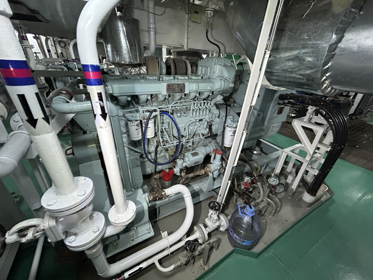 Mariia-2. Машинные отделения Mariia-2. Машинные отделения