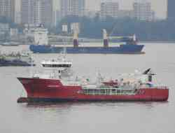 Sanco Sky (Research and scientific vessels, Gibraltar); ASC Lotti (General cargo, Saint John's)