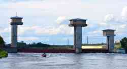 Водные пути — Московский речной бассейн — Река Москва — Москворецкая шлюзованная система — Гидроузел «Андреевка»