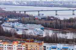 F.I. Panfyorov (Design 588 (DDR), V.Chkalov/Rodina, Perm); Pavel Bazhov (Design 588 (DDR), V.Chkalov/Rodina, Perm); Shlyuzovoy-89 (Шлюзовой (пр. 887, А, Л) type, design 887А, Perm); Fyodor Dostoevskiy (301, тип Владимир Ильич design, Perm); Vladimir Mayakovskiy (301, тип Владимир Ильич design, Perm); Yuriy Nikulin (Design 588 (DDR), V.Chkalov/Rodina, Perm); Mikhail Kutuzov (Design 588 (DDR), V.Chkalov/Rodina, Perm)