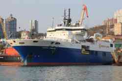 Сибирский (Проект P-1234 (Финляндия), тип Строптивый, Владивосток); Орион (Траулеры, Невельск); Академик Примаков (Проект UT 753, Мурманск)