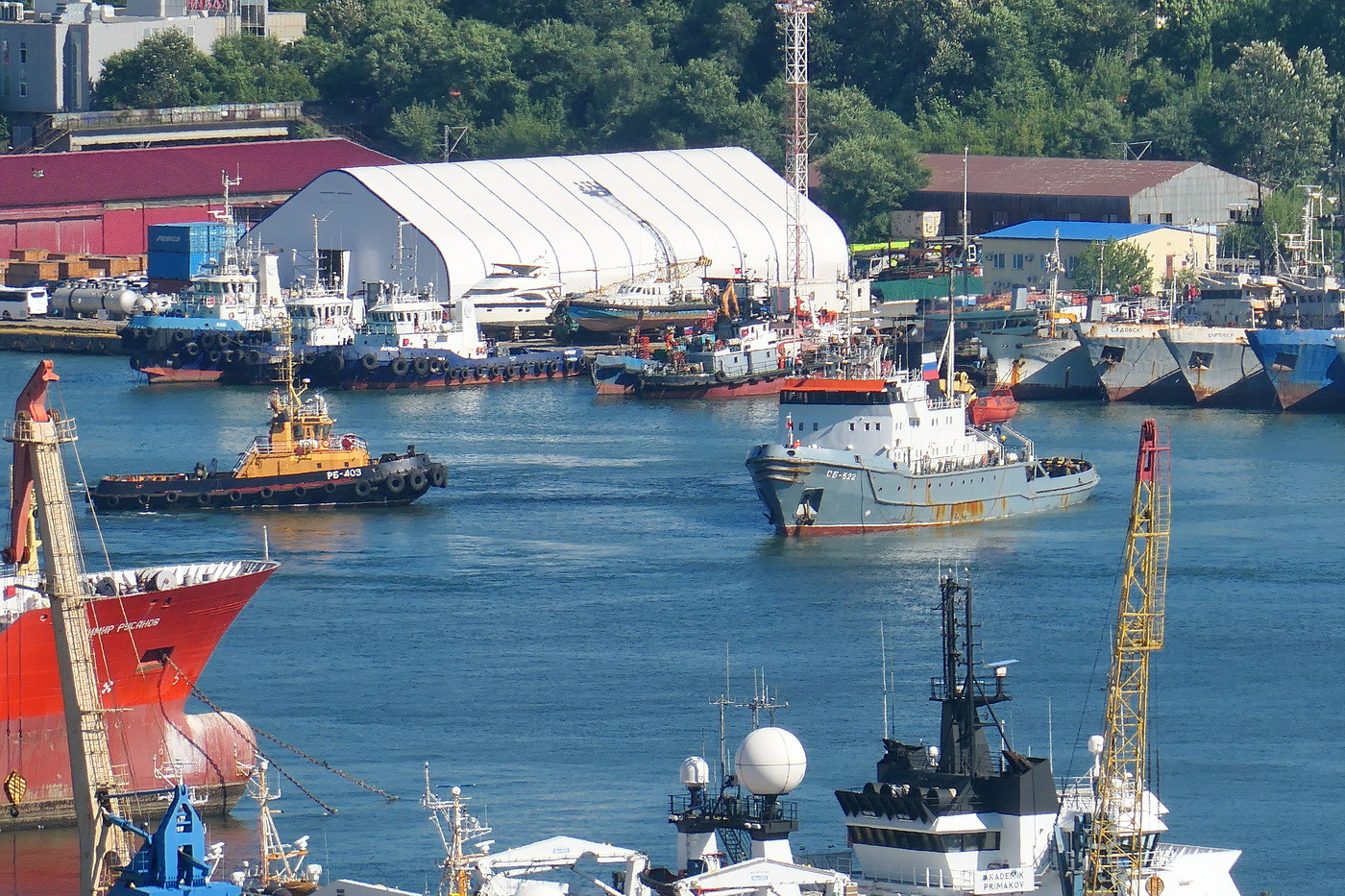 РБ-403, СБ-522. Дальневосточный бассейн