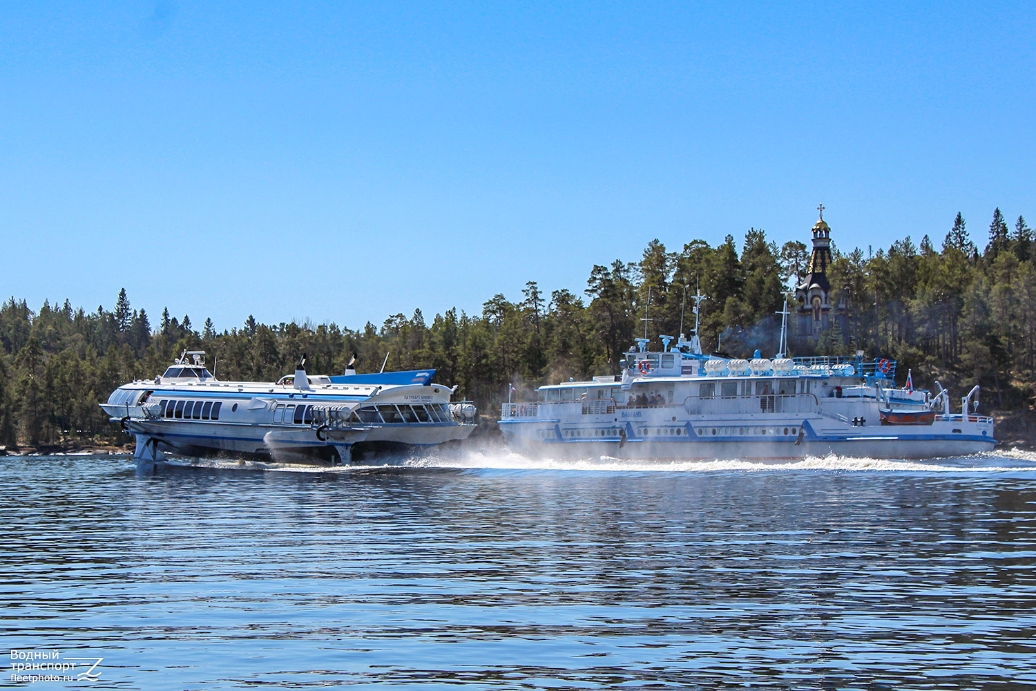 Патриарх Алексий II, Валаам