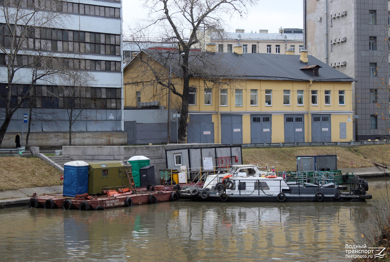 Плашкоут двух понтонный, Волхов