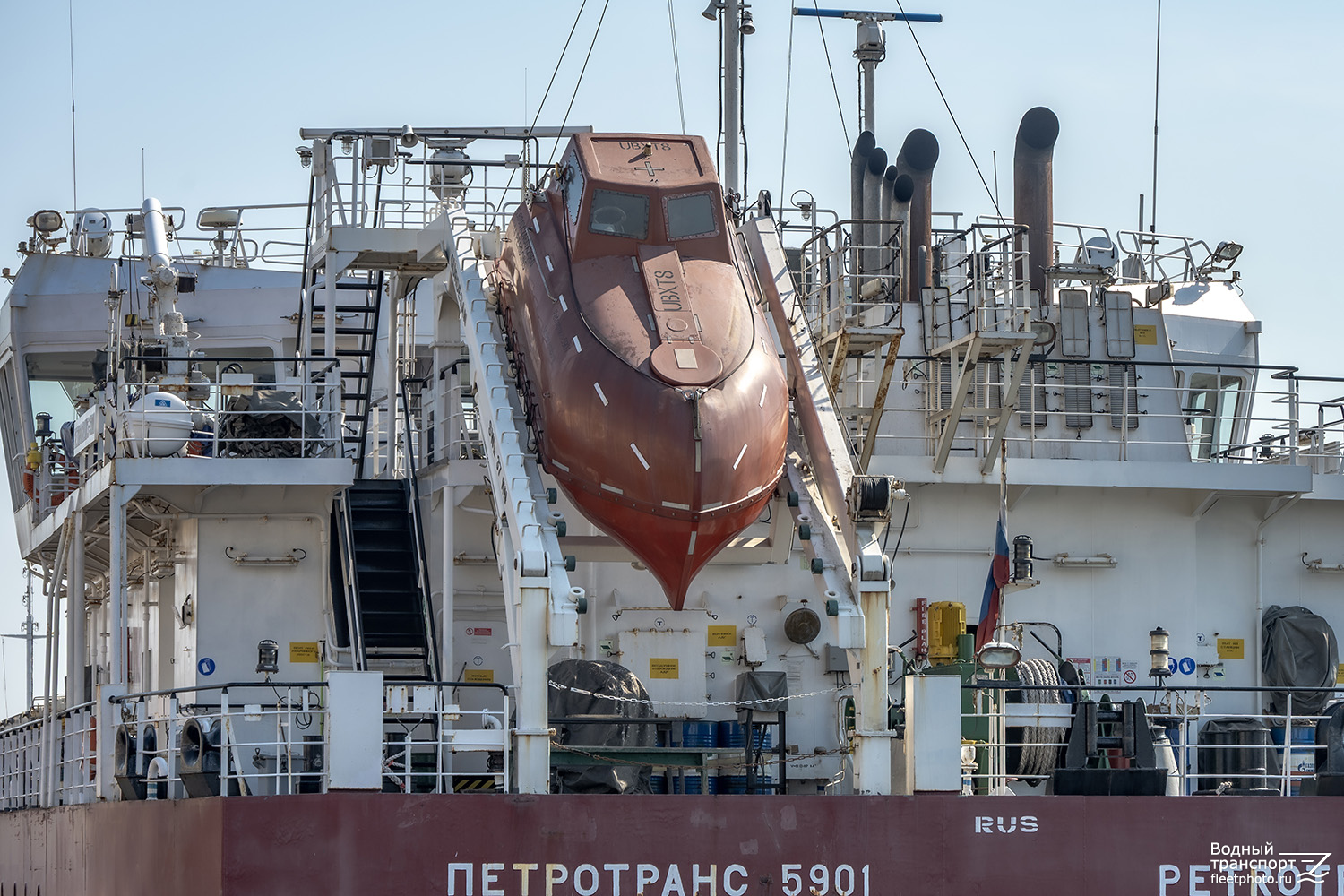 Петротранс-5901. Шлюпки и катера