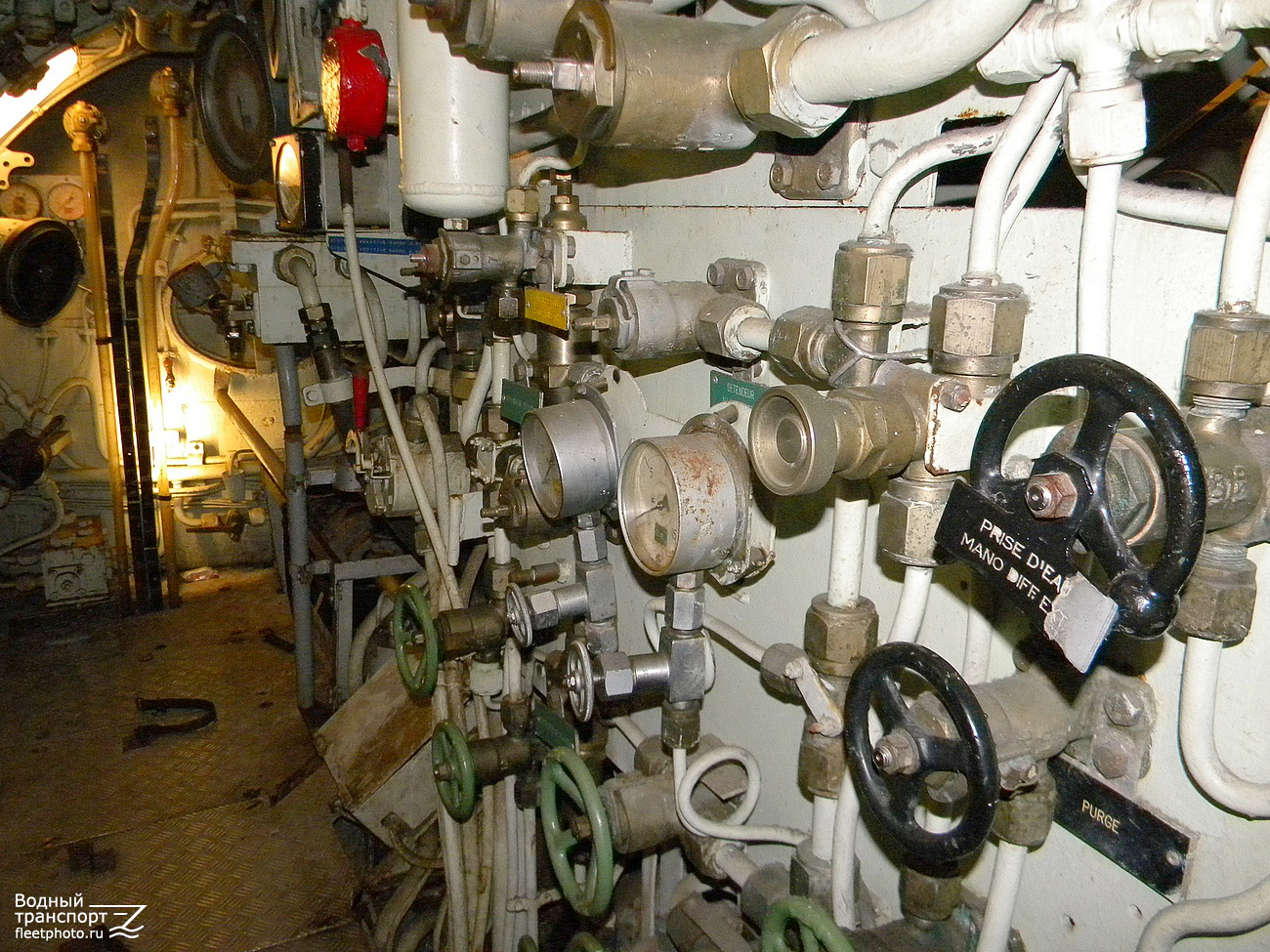 Espadon. Внутренние помещения