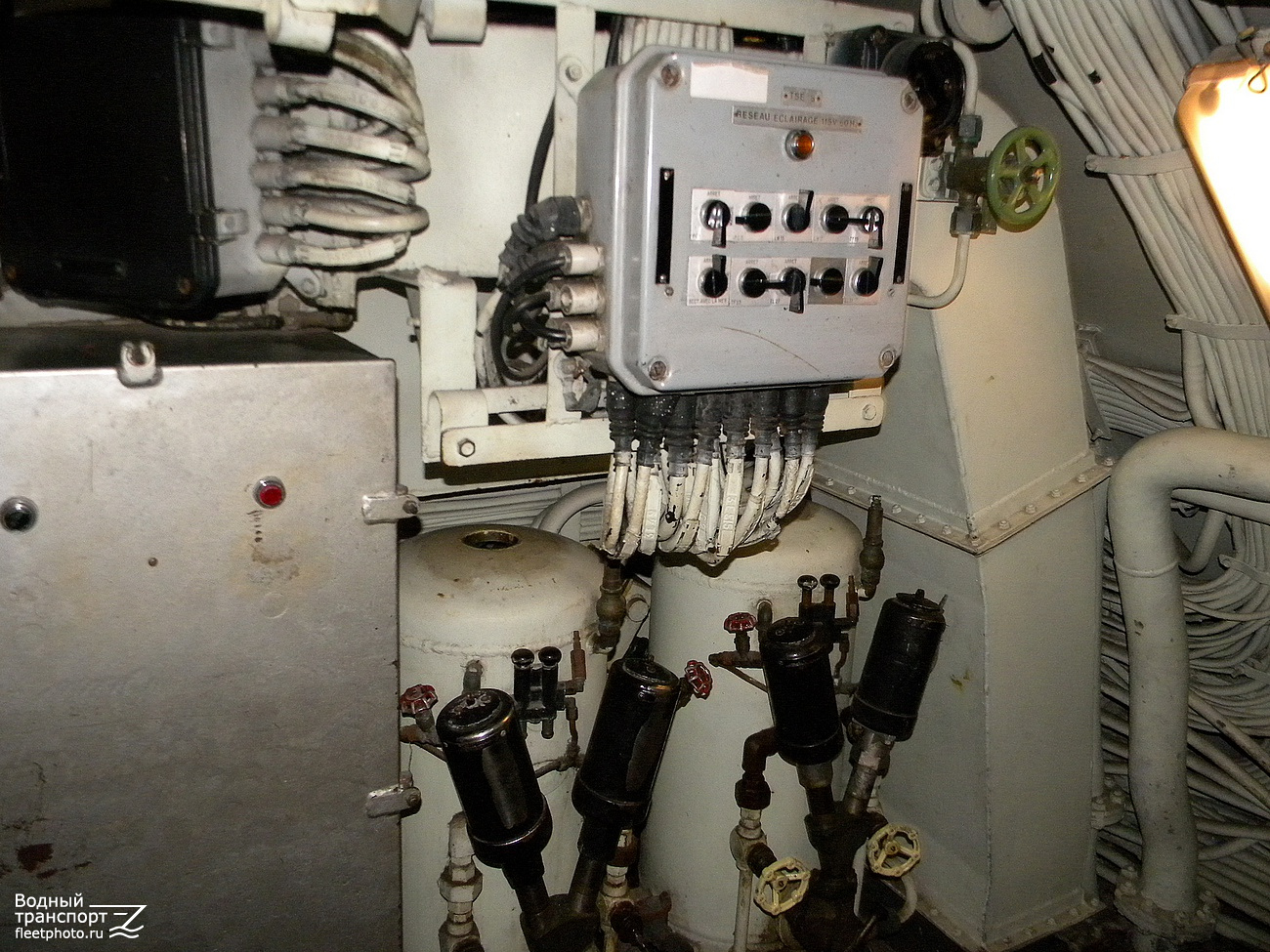 Espadon. Внутренние помещения