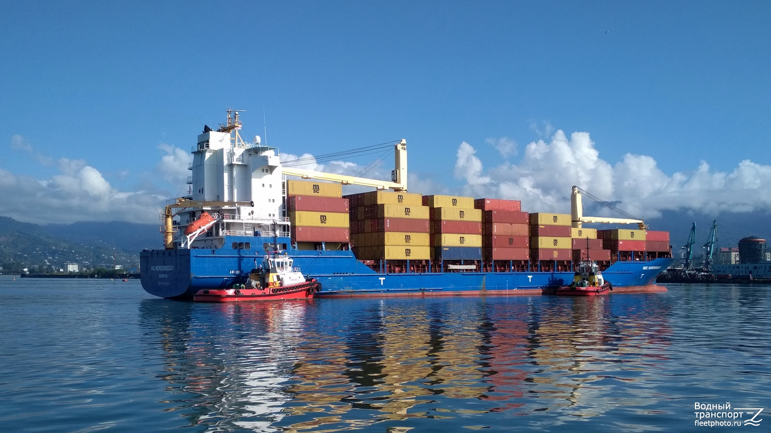 MSC Norderoog F, Tamara II, Tamara I