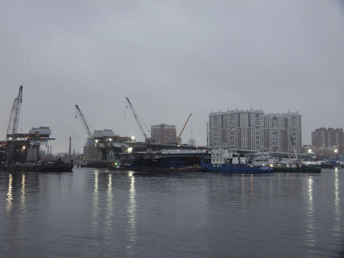 БП-15, Александр Островский. Река Нева