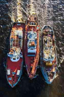 Kapitan Permyakov (Костромич type, design Т-63, Perm); Bureya (БКТ (Бурлак) type, 14700 design, Perm); Yar (433, 73 (тип ДД) design, Perm)