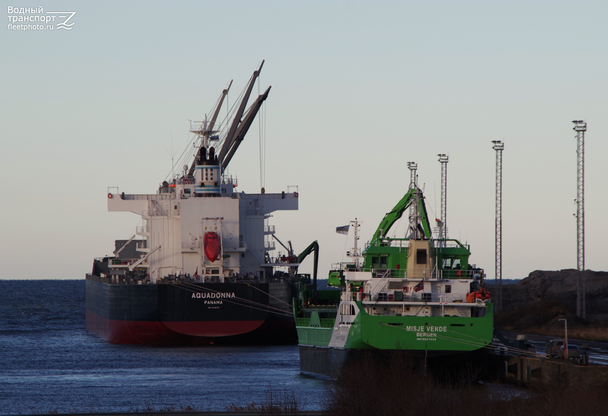 Aquadonna, Misje Verde