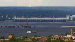 Окский-29 (Тип Окский, проект 559Б, Москва); Водные пути — Камский речной бассейн — Река Кама — Камский гидроузел