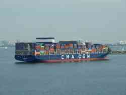 CMA CGM Elbe (Проект CSIC 9200 (Китай), тип CMA CGM Danube, Валлетта)
