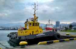 Akhtiar (Design 1454, Naporistyy, Batumi); Komissar Kvachantiradze (Сатурн / Антон Мазин type, 498 (А, С, М), тип Сатурн (гороховецкая постройка) design, Batumi)