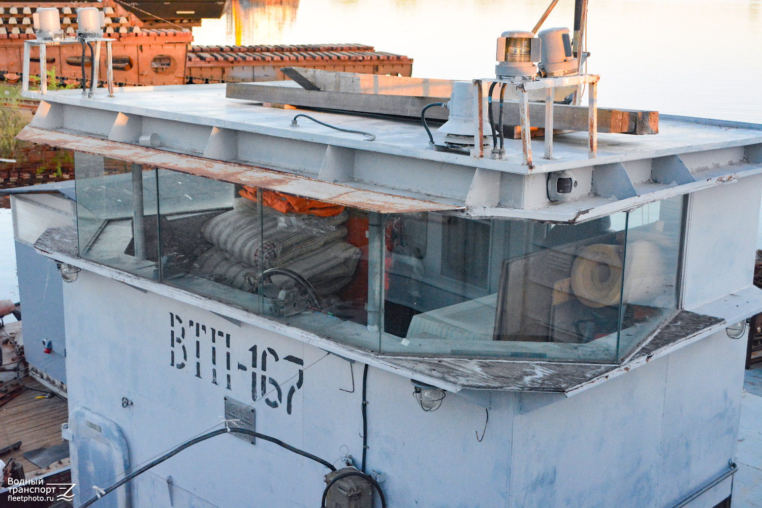 ВТП-167. Vessel superstructures