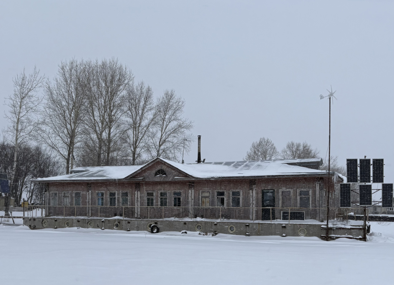 Неопознанная брандвахта - проект 95