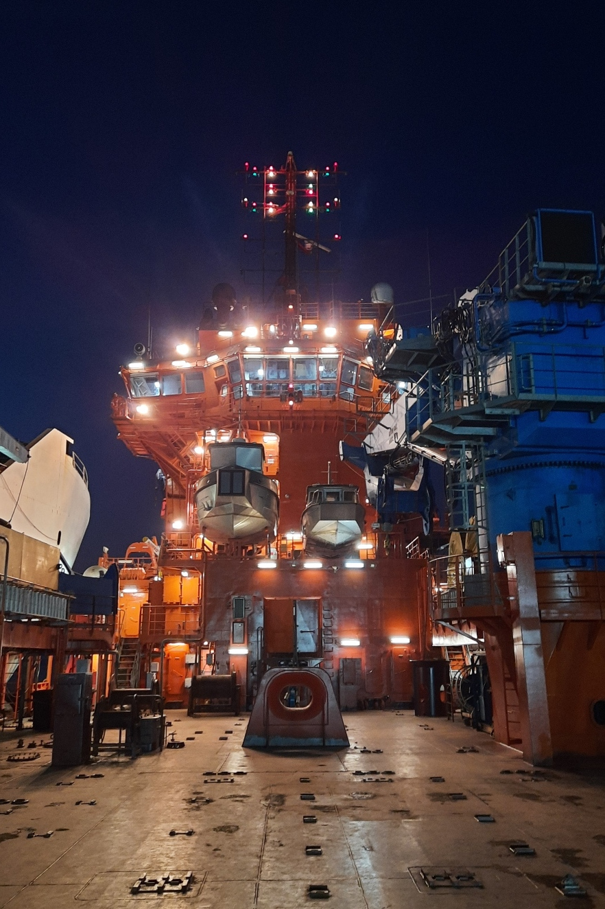 Керченский пролив. Виды палуб