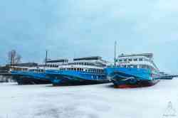 Лебединое Озеро (Тип Дмитрий Фурманов, проект 302, Нижний Новгород); Лунная соната (Тип Дмитрий Фурманов, проект 302, Нижний Новгород); Н.А. Некрасов (Тип Октябрьская Революция, проект 26-37, Нижний Новгород); Россия (Проект 301, тип Владимир Ильич, Москва)