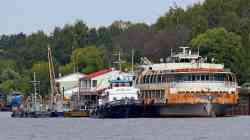 Байкалец (Тип Костромич, проект 1606, Ярославль); Дебаркадер №387 (Тип Дебаркадеры (35 метров), проект 47Б (35 метров), Ярославль); 1306 (Тип Ярославец (пр. 376 всех модификаций), проект РВМ-376 (03766), Ярославль); ВБ-33 (Тип Ярославец (пр. 376 всех модификаций), проект РВМ-376 (03766), Ярославль); Плотовод-678 (Тип Плотовод, проект Р-33Б, Нижний Новгород); Дебаркадер-569 (Тип Дебаркадеры (35 метров), проект 47Б (35 метров), Ярославль); Шкипер (Проект 101, тип МСП-40, Ярославль); Фёдор Абрамов (Проект 305, тип Дунай, Москва)