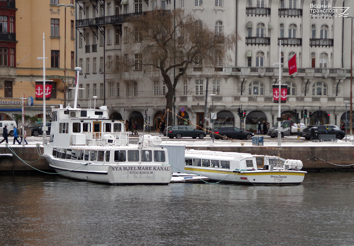 Nya Hjelmare Kanal, Prins Daniel