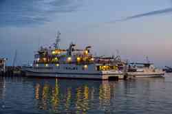 Дагомыс (Проект 2852-DZ (ПНР), тип Szmaragd / Иверия, Новороссийск); Ай-Тодор (Проект 1430, тип Александр Грин, Севастополь)