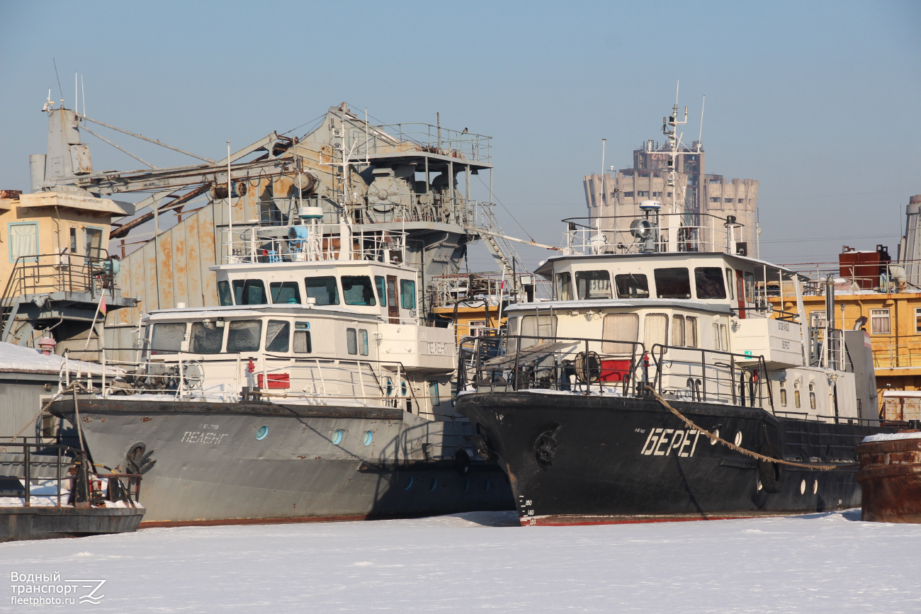 Пеленг, Берег