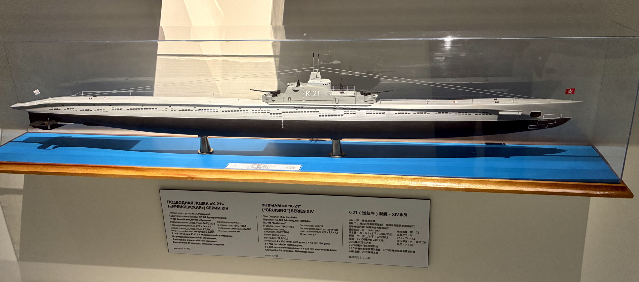 К-21. Модели боевых кораблей