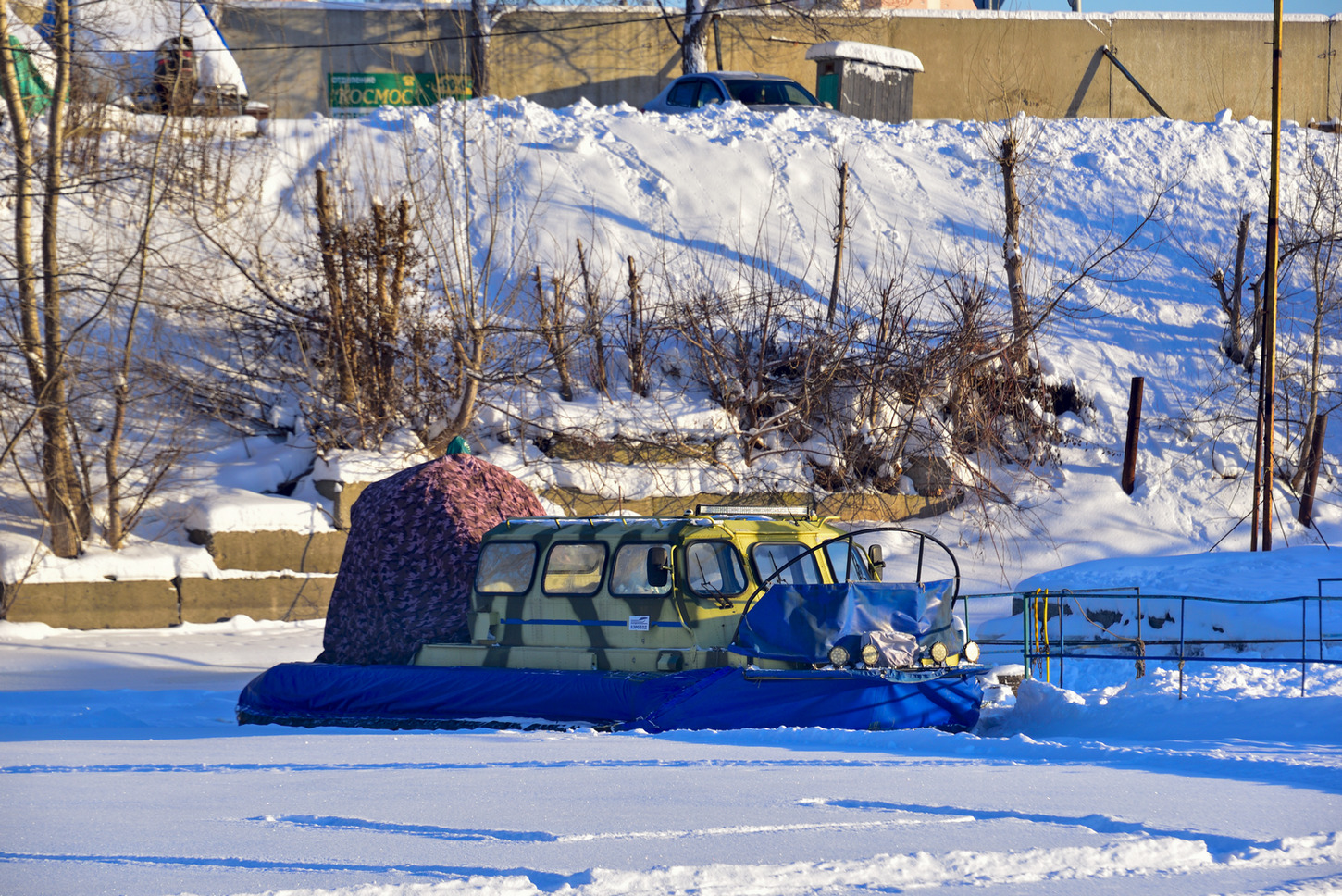 Неопознанное судно - тип Хивус-10. Волжский бассейн