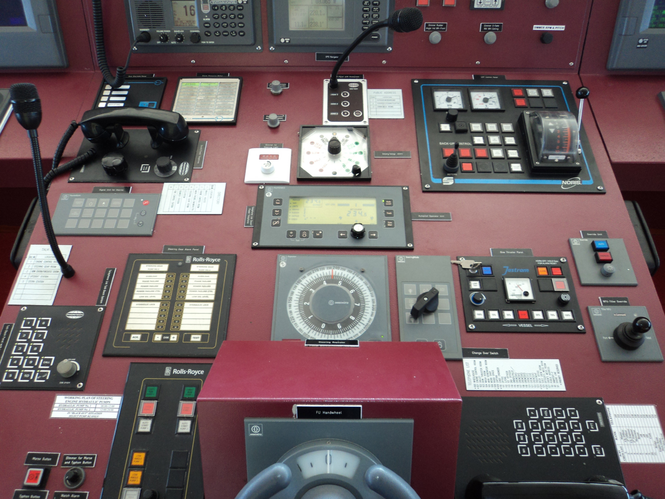 BBC Ocean. Рулевые рубки, посты управления