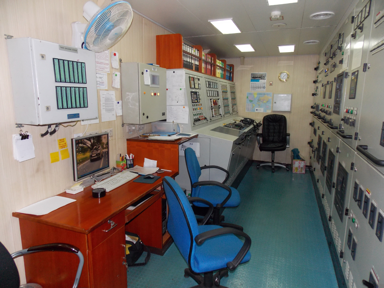 BBC Belem. Internal compartments