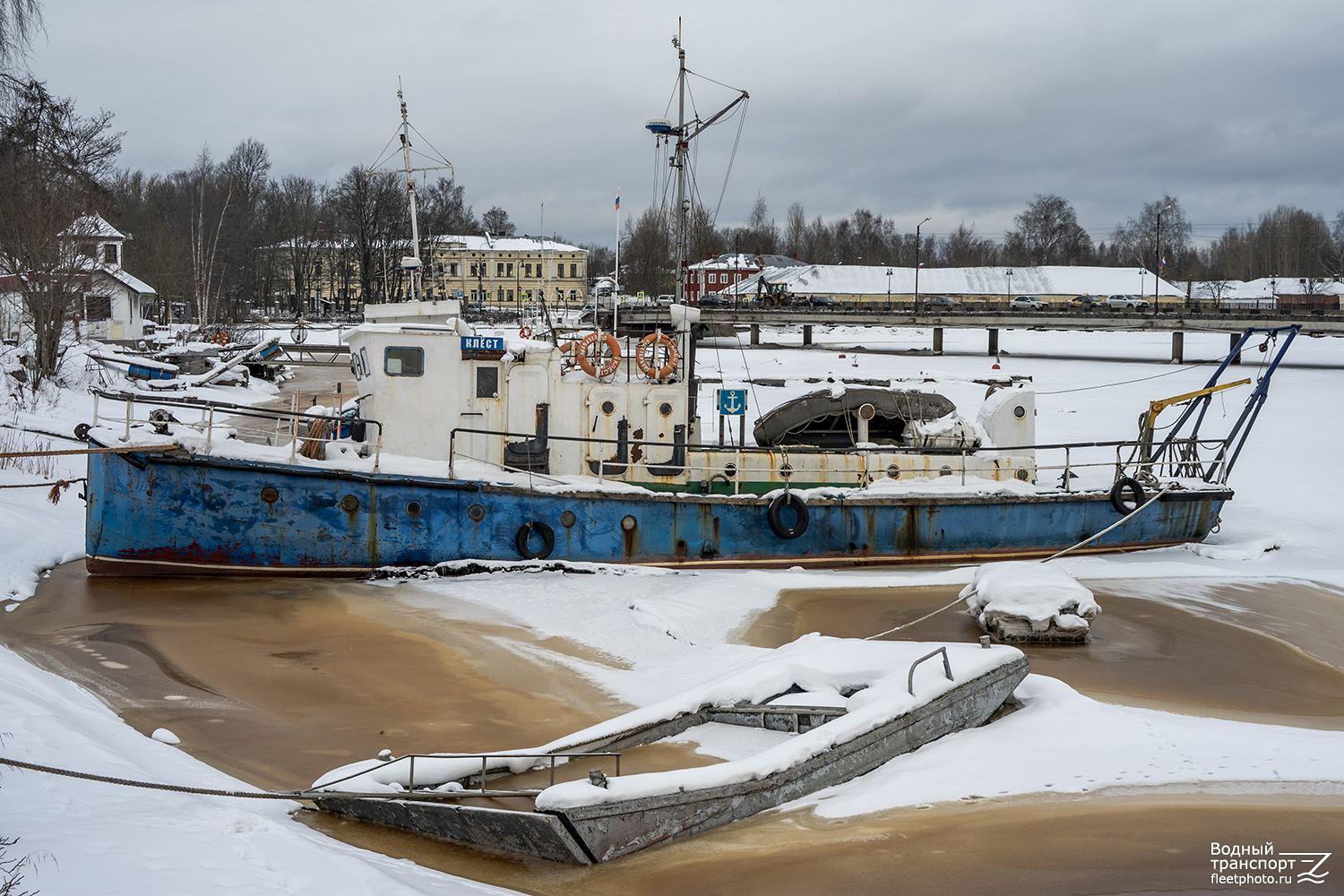 Клёст, Неопознанный понтон