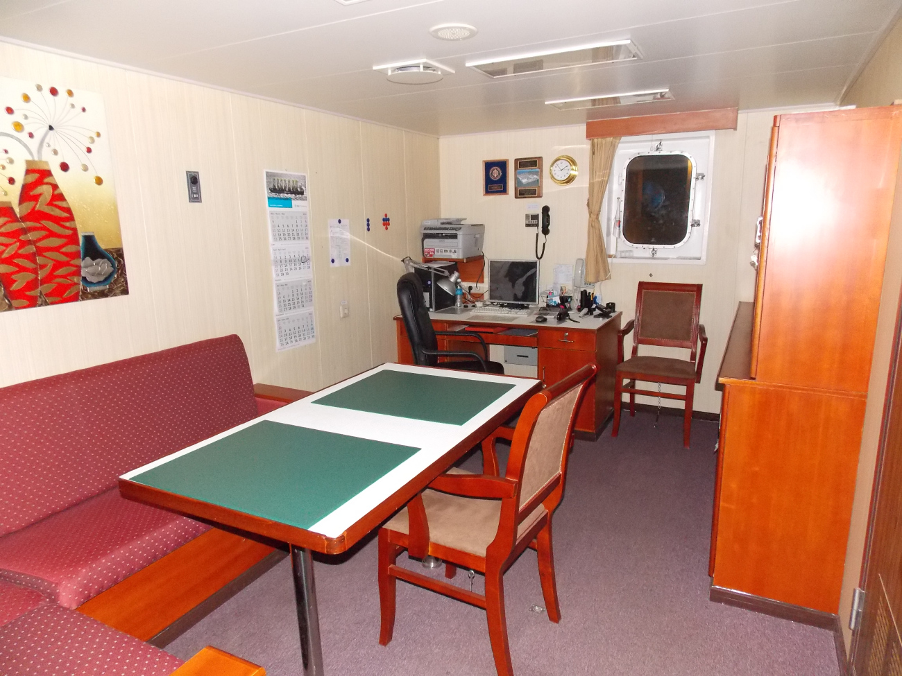 BBC Belem. Внутренние помещения