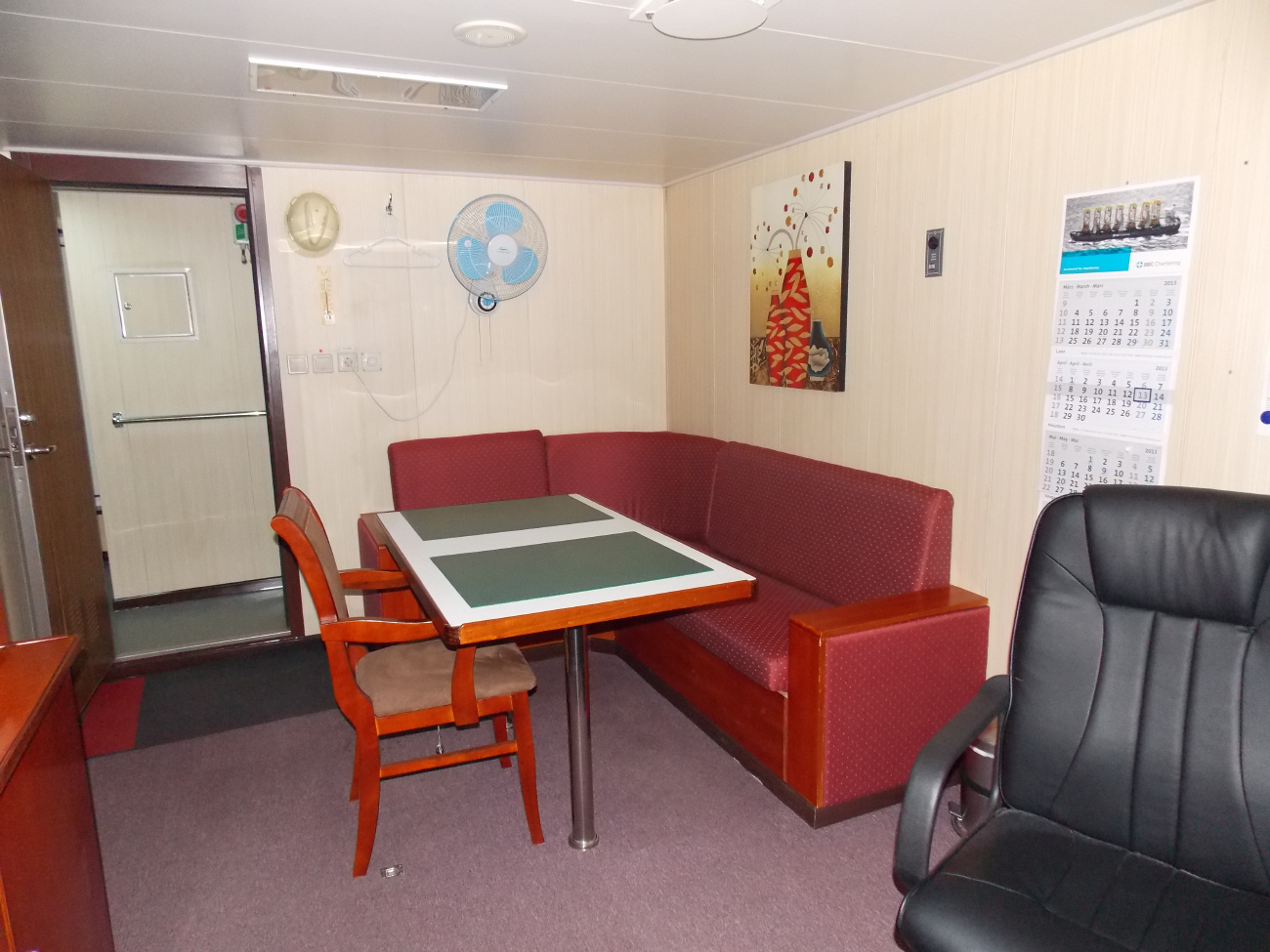 BBC Belem. Внутренние помещения