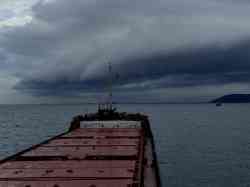 Сальск (Тип Волга, проект 19610, Таганрог); Разное — Фотографии, сделанные на борту судов — Виды из рубок и с ходовых мостиков