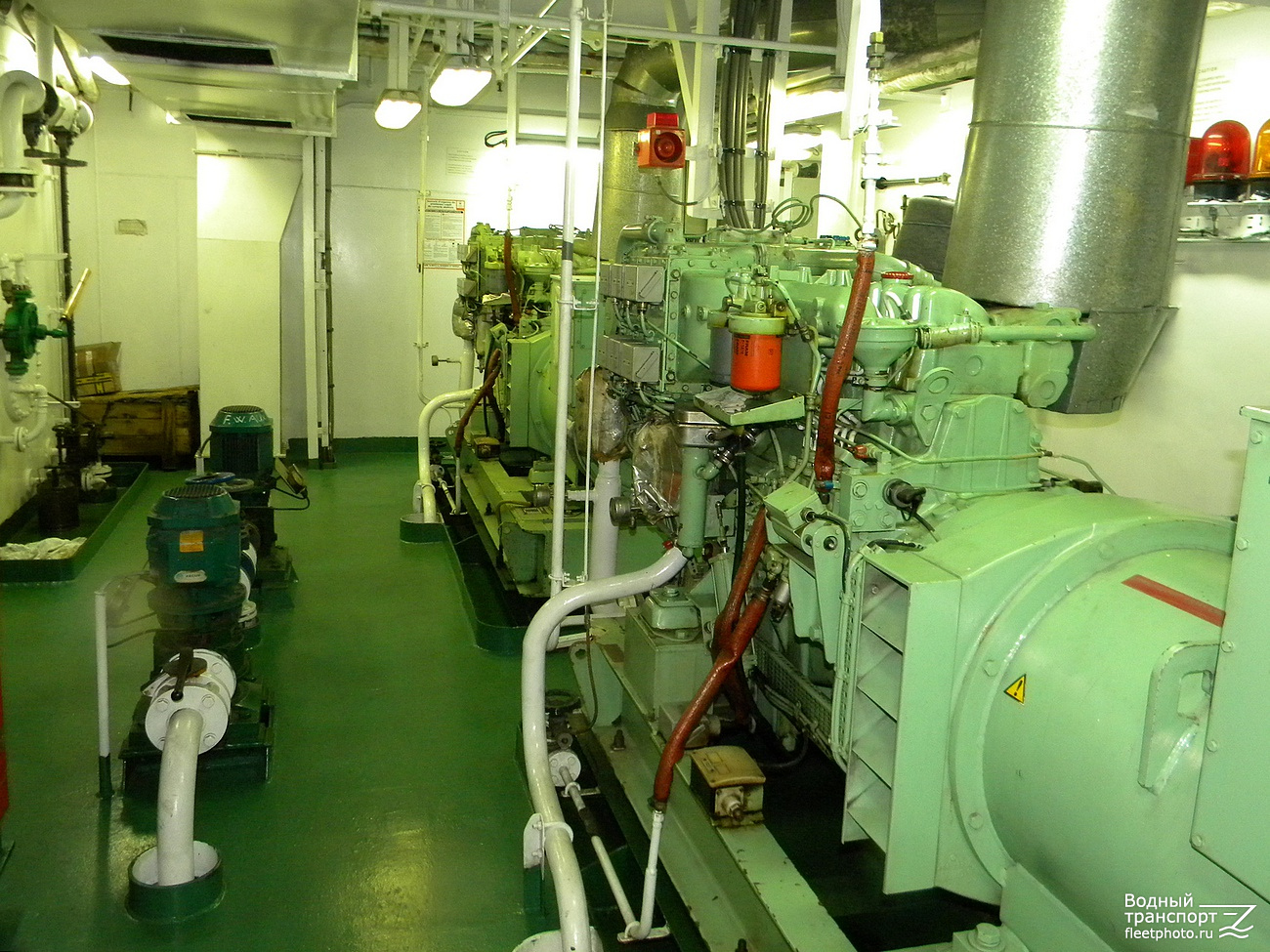 Luca S. Машинные отделения