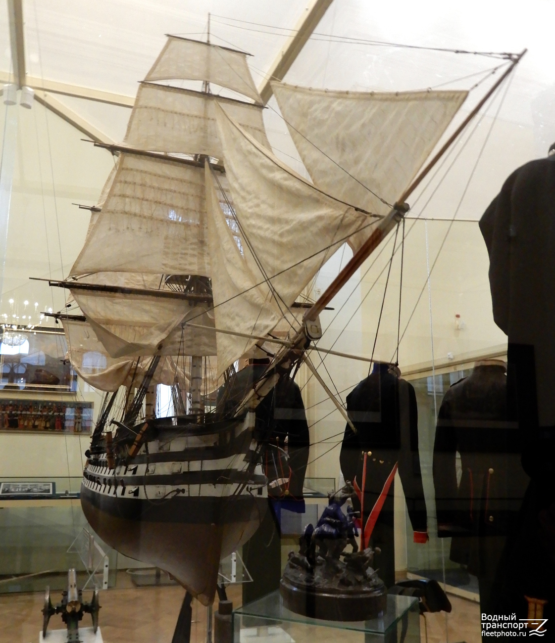 Великий князь Константин. Модели боевых кораблей