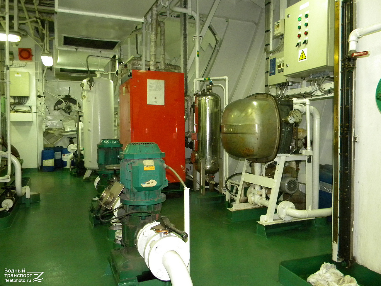 Luca S. Машинные отделения